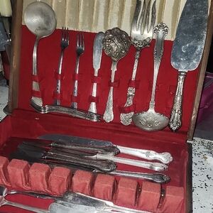 Elegant Silver Flatware Knife